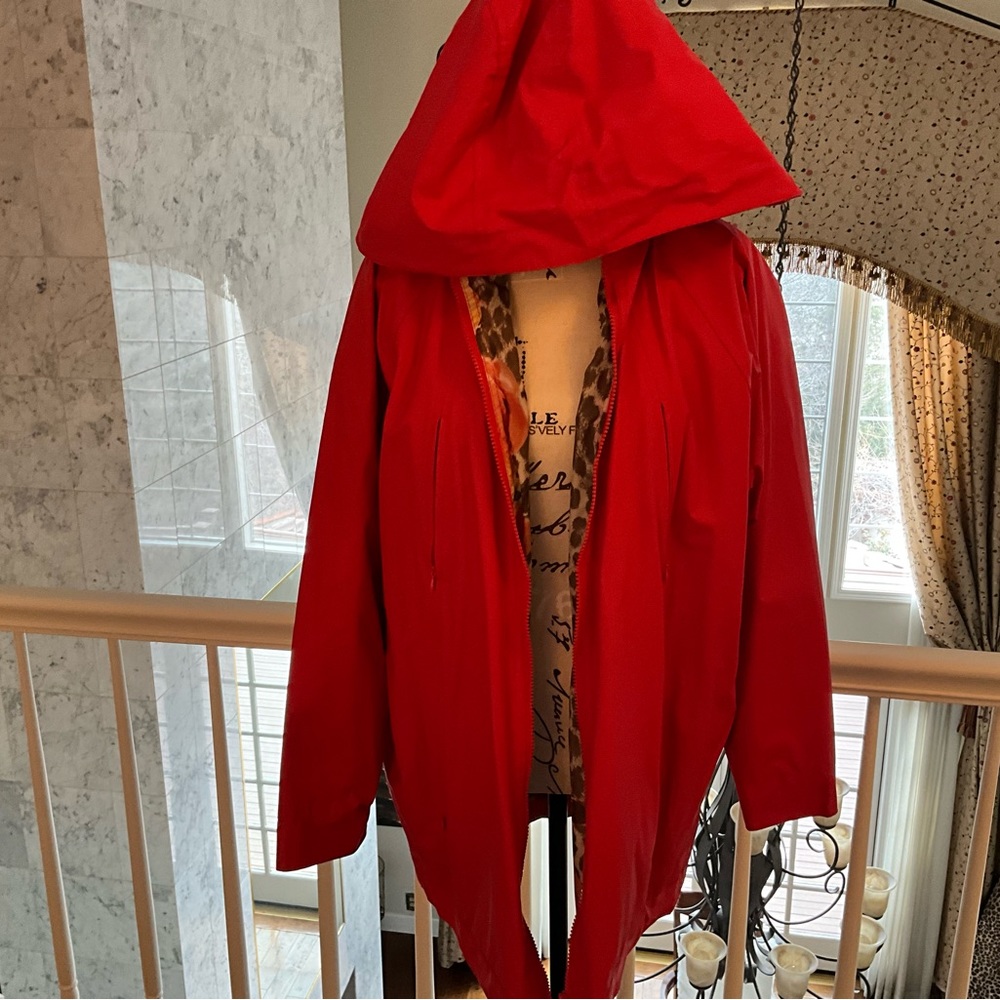 Orange Raincoat